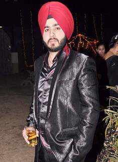 Satvinder and Simrat's reception party