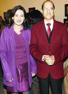 Vanadana Sehgal's painting exhibition