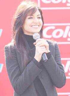Anushka at Colgate event