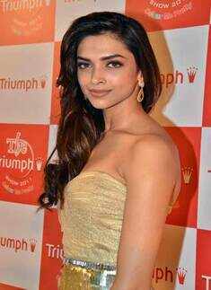 Deepika at 'Triumph' show
