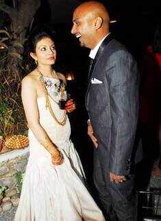 Samant's pre-wedding cocktail