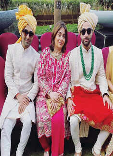 Armaan Jain and Anissa Malhotra's wedding reception pictures