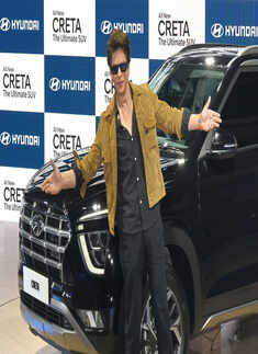 In pics: Shah Rukh Khan launches Hyundai Creta at Auto Expo 2020