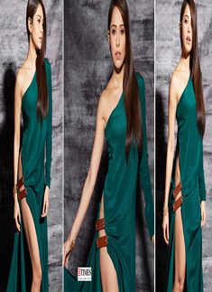 Nushrat Bharucha hits back at trolls slamming her for wearing thigh-high slit gown