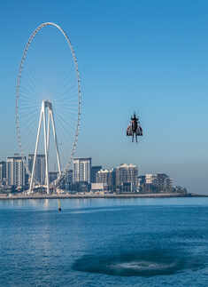 In pics: 'Jetman' soars above Dubai in Iron Man-style