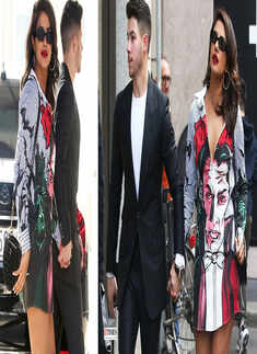 Guess The Price! Priyanka Chopra's dracula-print Moschino dress will make you swoon