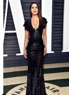 Guess The Price! Priyanka Chopra's dracula-print Moschino dress will make you swoon