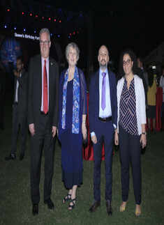 Andrew Ford and Christine Ford