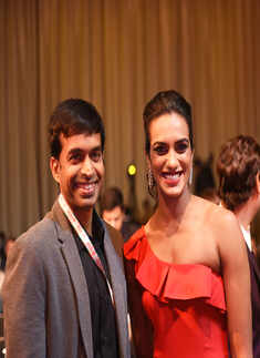 Candid pictures from Times of India Sports Awards 2019