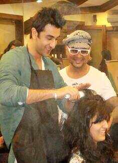 Ranbir: 'The Hair Stylist'
