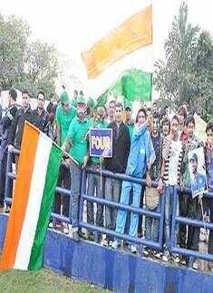 Anand shoots for 'World Cup' song 