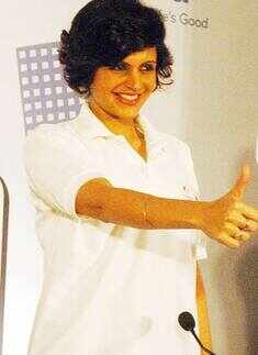 Mandira @ promotional event