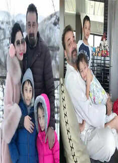 Coronavirus lockdown: Sanjay Dutt's wife Maanayata and kids stuck in Dubai