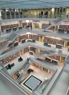 Stuttgart City Library, Stuttgart, Germany