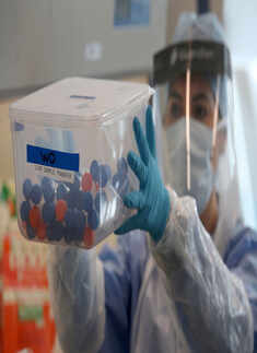 In pics: UK coronavirus death toll crosses 18,000