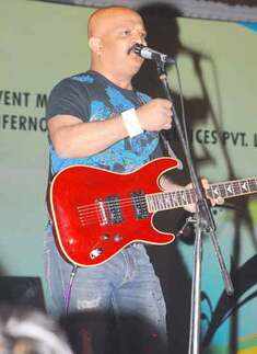 Band 'Aryans' perform