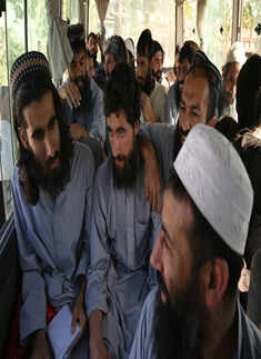 In pics: Afghan government releases Taliban prisoners