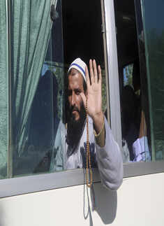 Pictures of Taliban prisoners freed by the Afghan Government​​