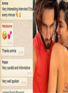 Deepika Padukone shares private messages of 'handsome' husband and their family 