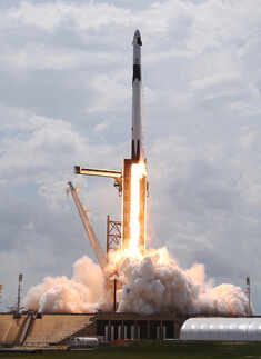 SpaceX successfully launches NASA astronauts into space