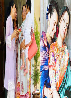 Celebration pictures from Kangana Ranaut&rsquo;s sister Rangoli&rsquo;s new house go viral&hellip;