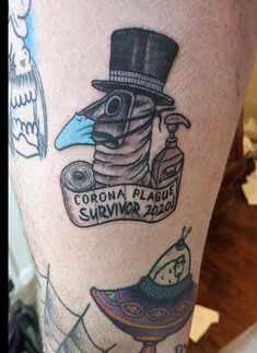 Covid inspired tattoo