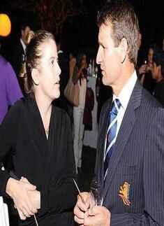 Dutch cricketers @ Cocktail party