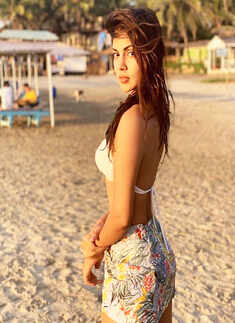 Rhea Chakraborty is turning up the heat with her captivating photoshoots