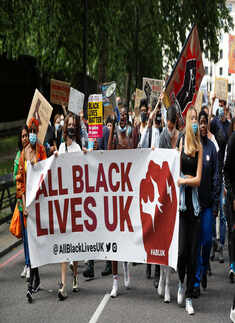 Anti-racism protest held in London