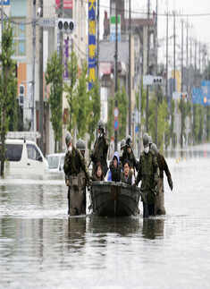 At least 50 dead in Japan flood