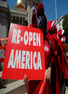 Americans protest coronavirus restrictions