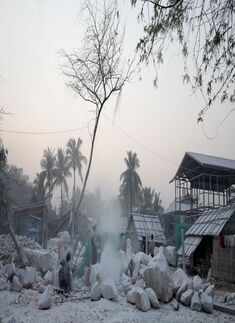 Did you know Myanmar has a marble village?