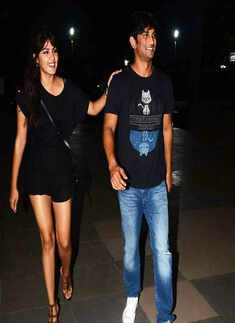 Sushant Singh Rajput and Rhea Chakraborty pictures