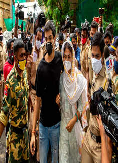 Sushant Singh Rajput case: Rhea Chakraborty arrives at ED office with brother for questioning