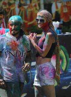 Vineet Jain's Holi Party '11 - 6