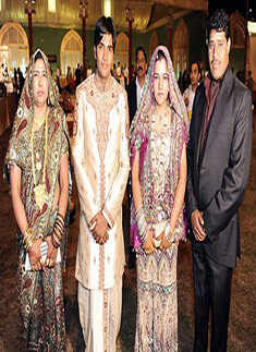 Stars @ wedding reception