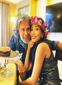 This is how Milind Soman made wifey Ankita Konwar's 29th birthday a special one