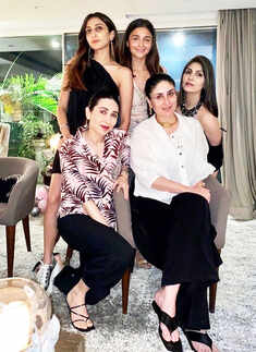 Bebo, Ranbir Kapoor & Alia Bhatt celebrate Riddhima Kapoor's birthday​