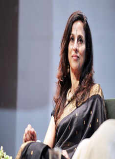 Shobha De @ Seminar 'Importance of sari...'