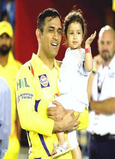 MS Dhoni's daughter gets rape threats on social media after CSK loses to KKR