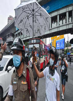 Pro-democracy protests continue across Thailand