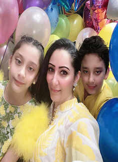 After beating cancer, Sanjay Dutt makes twins Shahraan & Iqra's birthday special