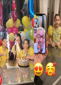 After beating cancer, Sanjay Dutt makes twins Shahraan & Iqra's birthday special
