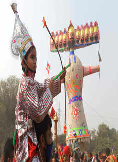 Nation celebrates Dussehra on a subdued note