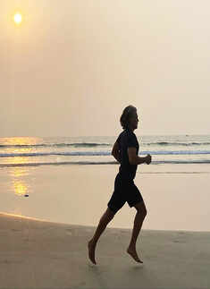 Amid the controversy, Milind Soman shares beach vacation pictures