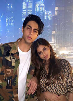 Suhana Khan wishes her brother and 'bestie' Aryan Khan with this cute photo