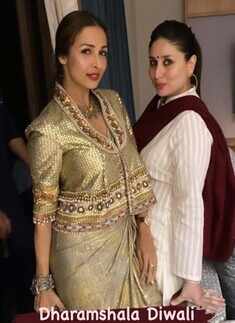 Malaika Arora joins Kareena Kapoor and Saif Ali Khan in Dharamshala for Diwali