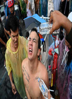 Violent protests leave at least 55 injured in Thailand