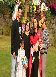 Inside pictures from Neha Dhupia's daughter Mehr&rsquo;s &lsquo;Mickey and Minnie&rsquo; themed birthday party