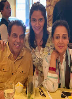 Grandparents Hema Malini and Dharmendra are 'overjoyed' as Esha Deol's sister Ahana Deol welcomes twin girls